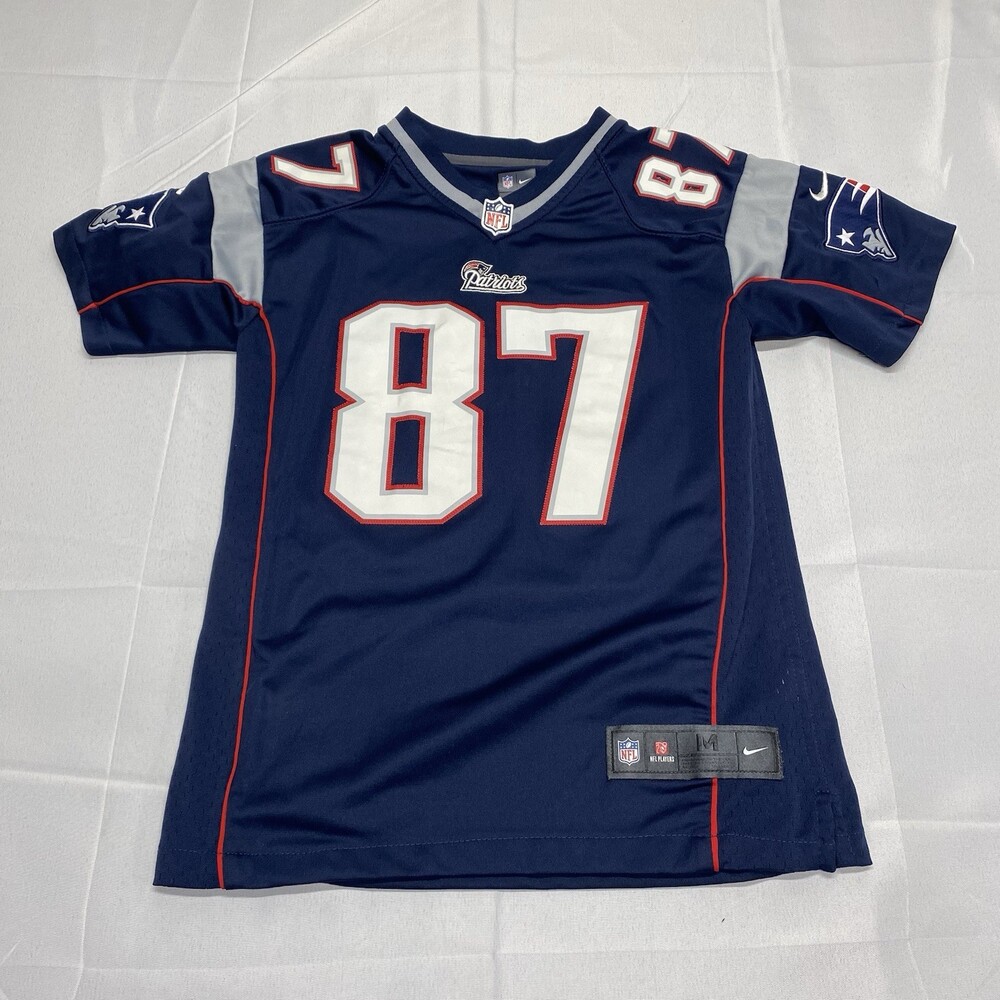Nike New England Patriots Rob Gronkowski #87 Youth Size Medium Jersey